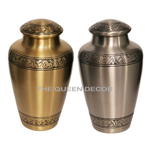 Urna de compañero de latón para cenizas Estilo moderno Hot Look Companion Fancy Selling Premium New Look Urna para adultos - Product Image 6