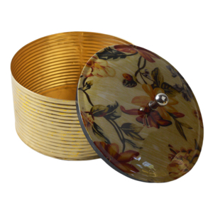 Nuevo Contenedor de Diseño Moderno con Temática Moderna, Color Oscuro, Metálico, Listo para Usar, para Decoración de Mesa y Decoración del Hogar al Mejor Precio - Product Image 4