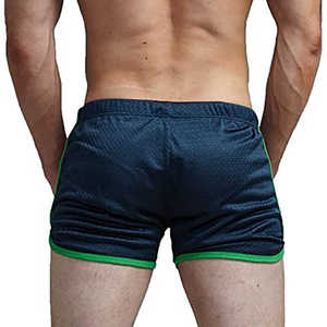 Pantalones cortos de verano Hombres Cool Logotipo personalizado Bolsillo lateral Hombres Cargo Pantalones cortos de malla Pantalones cortos causales para hombres - Product Image 3