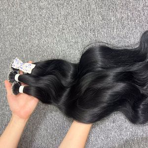 100% brut vierge vietnamien droite extension de cheveux humains dentelle toupet Base longue perruque pour les femmes noires NANOTIP naturel droit - Product Image 5