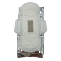 Envoltura de aluminio Servilleta sanitaria de calidad superior Núcleo de hierbas Almohadilla súper suave Almohadilla sanitaria de alta absorción para mujeres