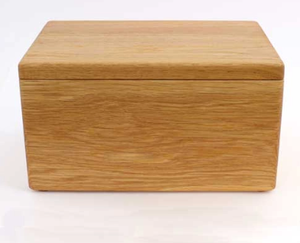 Best Choice Handcrafted Solid Wood Cremation <b>Urn</b> Box with Hinged Lid for Human or <b>Pet</b> <b>Ashes</b> Memorial Storage from Vietnam - Product Image 3