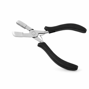 Pinzas Profesionales de Alta Calidad para Extensiones de Cabello, Acero Inoxidable, Herramienta de Anillo Micro, Mango Antideslizante, Personalizable - Product Image 5