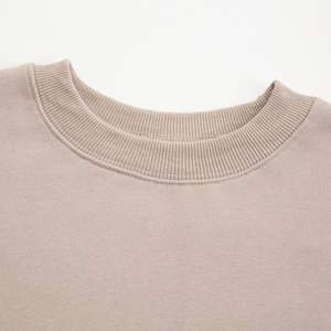 Wholesale Cotton Ladies Blank Gym Long Sleeve Women crop top Sweatshirts Custom Logo Design women crop top sweatshirts for sale - Product Image 6