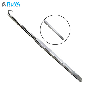Hameçons tranchants en acier inoxydable, Instruments de chirurgie de base, crochet à peau unique de 6 pouces, CE ISO PK - Product Image 5