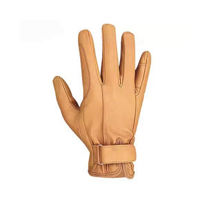 Gants d'habillage à écran tactile en cuir de mouton en peau de chèvre pour l'hiver à l'extérieur-Meilleures ventes Nouvelle arrivée - Product Image 4