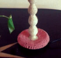 Abat-jour en bambou fait main, style farmhouse, crochet, mini, vintage, écologique, décoratif, vente en gros - Product Image 3