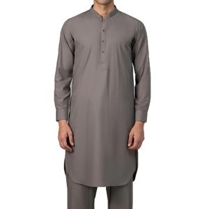 2024-25 élégant coton pakistanais Shalwar Kameez pour hommes hommes ethnique Salwar Kameez OEM indien pakistanais pour été hiver Kameez - Product Image 1