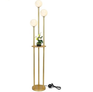 Nouveau lampadaire industriel avec 3 lumières moderne noir fini haut lampe sur pied chambre à coucher lampe latérale décorative - Product Image 4