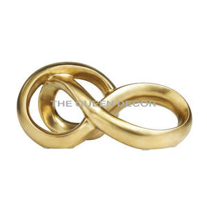 Luxury Vintage Metal Decorative Sculpture Table <b>Desk</b> Designer Home Decoration Ornament for Living Room for Party Showpieces - Product Image 4