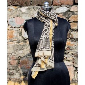 Sarongs de playa de algodón para mujer, bufanda de cuerpo completo con estampado de bloque de mano indio, regalo de verano para ella - Product Image 2