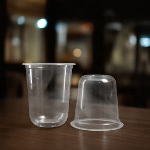 ถ้วยพลาสติก PET/PP ขนาด95มม. พร้อมฝาปิดถ้วยกาแฟเย็น16/20/24ออนซ์สำหรับเครื่องดื่มเย็นและของหวานแบบใช้แล้วทิ้ง - Product Image 3