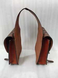 กระเป๋าทรงอานม้าหนังวัวแท้แบบตะวันตกแกะสลักทรงอานม้า - Product Image 2