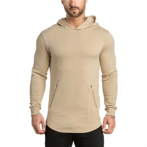 Jersey de algodón transpirable de gran calidad para hombre, Sudadera con capucha personalizable en blanco OEM, sudaderas con capucha deportivas para gimnasio atlético para hombre, sudaderas con capucha - Product Image 3