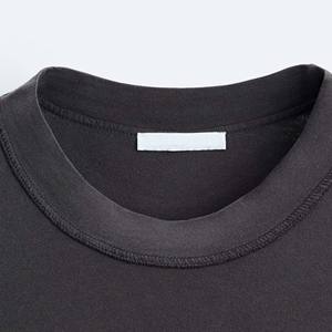 Camiseta con estampado de pantalla de alta calidad para hombre, camiseta de gran tamaño Vintage con lavado ácido para hombre, camiseta cuadrada de peso pesado 300 GSM para hombre - Product Image 4