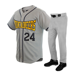 Uniformes de softball et de baseball personnalisés, ensemble de maillot et de pantalon respirant, uniformes d'équipe imprimés, fournisseur en gros, fabricant - Product Image 5