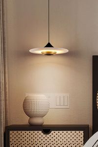 Lampe suspendue en métal artistique moderne, conçue pour les maisons de designers, avec une forme unique et un effet de lumière d'ambiance - Product Image 2