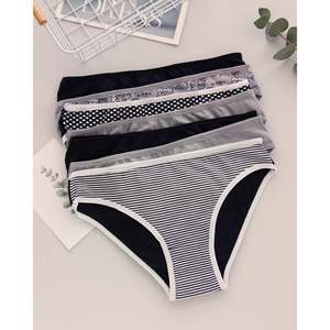 Tangas OEM al por mayor sin costuras invisibles para mujer, finas, elásticas, talla XL, de talle bajo, con corte láser y tejido, para uso diario, con logo. - Product Image 1