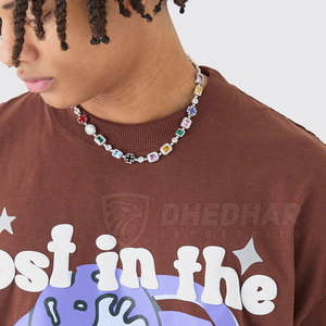 Vente directe d'usine, t-shirts imprimés en relief pour hommes, légers, sur mesure, taille disponible, t-shirts imprimés en relief pour hommes - Product Image 3