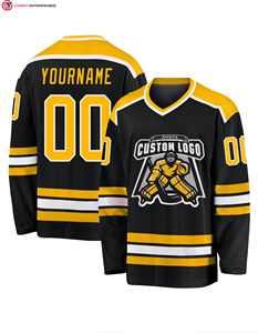 BETHERIVAL Maillot de hockey populaire de haute qualité Maillot de hockey pour jeunes en sergé personnalisé par sublimation - Product Image 1