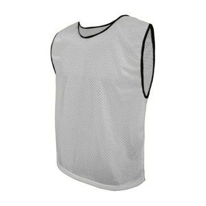Custom Team Logo Soccer Training Bibs Lightweight Breathable Mesh Practice <b>Vest</b> Sleeveless Football Jersey - Product Image 1