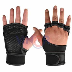 Guantes de Piel para Levantamiento de Pesas, Protección Completa de la Palma para Fitness, Ejercicio de Levantamiento de Pesas, Guantes para Dominadas - Product Image 4