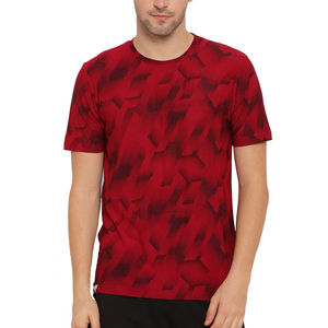 Mejor diseño Hombres Sublimación Camisetas Antiarrugas 100% Algodón antiarrugas anti-pilling alta exigencia Hombres Sublimación Camiseta - Product Image 6