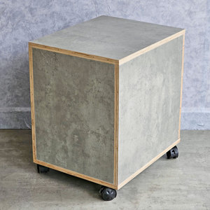 Industrial-Style 3-Drawer Lockable Personal <b>Locker</b> 50x40x50cm Adjustable Plywood Iron Feature for Gym Warehouse Use-TCN68043 - Product Image 6