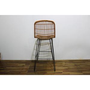 Comhome-Banc de jardin en rotin élégant avec accoudoirs pour des sièges confortables - Product Image 3