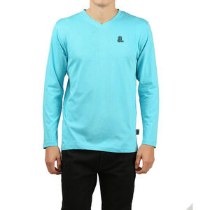 Light Weight <b>Men</b> Long Sleeve <b>V</b> <b>Neck</b> Cotton <b>T</b> <b>Shirt</b> <b>V</b> <b>Neck</b> <b>T</b> <b>Shirt</b> Custom Logo <b>Men</b> Long Sleeve <b>V</b> <b>Neck</b> Tee - Product Image 1