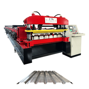 Machine de formage de rouleaux de plancher de terrasse de 720 mm à haute productivité, fournie par l'usine, avec roulement et moteur pour le Venezuela - Product Image 1