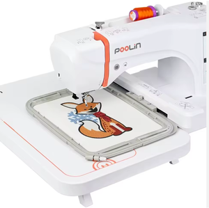 Auténtica máquina de bordar Poo Linns EOC06 nueva, con pantalla táctil de 7 pulgadas, área de bordado de 7.9"x11, máquina de bordar computarizada para el hogar. - Product Image 1