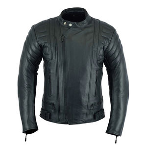 Professionnel nouvelle mode veste en cuir mince séchage rapide boutons supérieurs demandés véritable peau de vache vente de saison d'hiver - Product Image 1