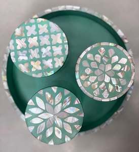 Elegant Acrylic Lacquer <b>Wood</b> <b>Square</b> Chocolate Dates Box MOP Lid Luxury Food Storage Freshness Preservation Ramadan Wedding Gift - Product Image 1