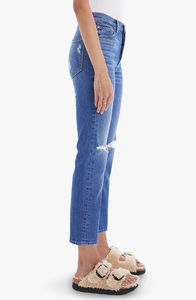 New Casual High Waist Classic Pocket <b>Trousers</b> Wide Leg <b>Pants</b> Denim <b>Girls</b> Jeans Loose Simple Jeans Cargo <b>Pants</b> Jeans Women - Product Image 3