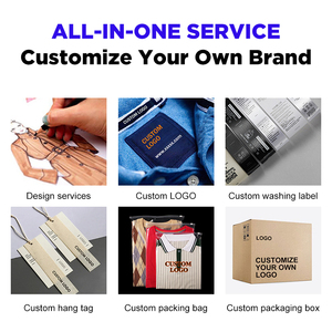 เสื้อยืดลำลองแขนยาววินเทจสองชั้นซักพิมพ์ลายกรดซักได้ตามต้องการสำหรับผู้ชาย - Product Image 5