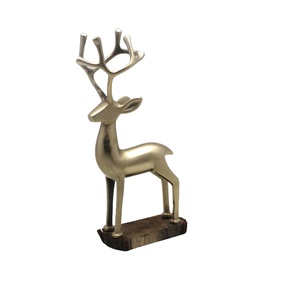 Vente en gros en vrac support de bas décoratif en fer aluminium brut en laiton plaqué pour la décoration de Noël fait à la main personnalisé - Product Image 1