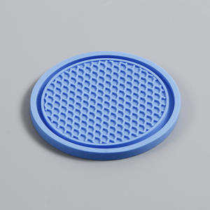 Posavasos Universal para coche, alfombrilla de panal de color caramelo, redondo, impermeable, antideslizante, aislamiento térmico, alfombrilla de goma suave - Product Image 5