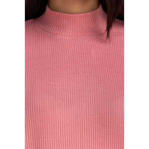 Top de Punto Rosa Básico para Mujer WM-KTP23-103 - Product Image 3