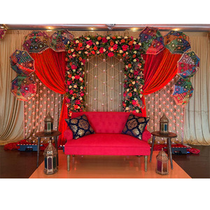 การตกแต่งบนเวทีที่มีสีสันสำหรับงานแต่งแบบกำไลพิเศษสำหรับงานแต่งงานงานแต่งงานงานปาร์ตี้สุดพิเศษ - Product Image 1