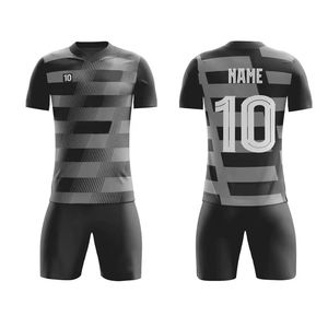 Uniformes de Fútbol de Verano de Alta Calidad al por Mayor, Conjuntos Personalizables para Equipos, Corte Automatizado, Diseño con Nombre de Jugador Personalizado - Product Image 2