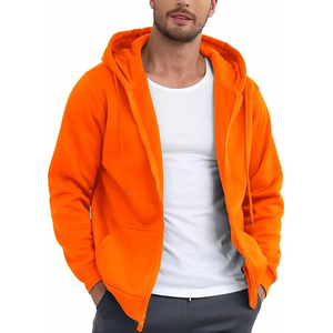 Sudadera con capucha y cremallera para hombre para invierno con alta calidad y de primera calidad para una venta a granel 100% algodón 450 + GSM - Product Image 1