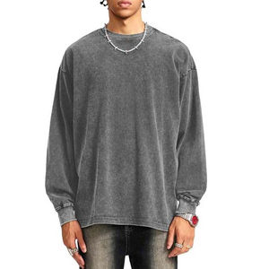 Sudaderas Extra Grandes 100% Algodón de Alta Calidad, Sudaderas con Capucha Gruesas de 380G para Hombre, Estilo Vintage Lavado Ácido, Básicos de Alta Calidad - Product Image 1