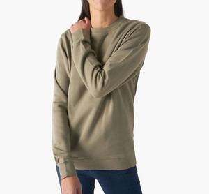 Minimalista Liso Sudadera Estilo Unisex Tejido Suave Oversized Trendy Everyday Wear - Product Image 3