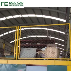 Müşterinin sipariş binası çelik yapısına göre sıkı çalışma altında üretilen güvenlik için toz boyalı çelik çit