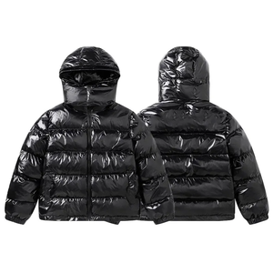 Veste matelassée en toile pour homme d'hiver, imperméable, séchage rapide, à capuche, streetwear, imprimée, décontractée - Product Image 1