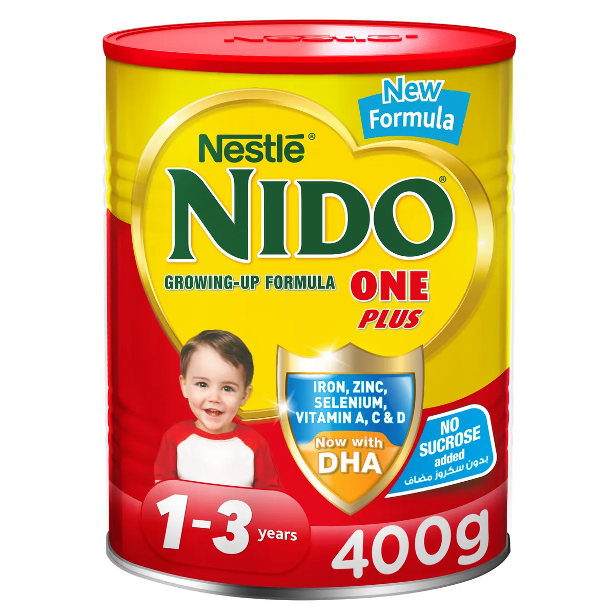 Nido sữa bột-kem đầy đủ, 400g thiếc