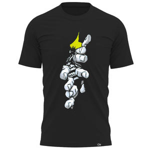 Vente de gros T-shirt pour homme T-shirt fitness uni - Product Image 3