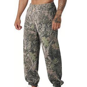 Pantalon décontracté de style streetwear imprimé camouflage, style baggy, taille élastique, service OEM disponible, pantalon camouflage ample pour homme - Product Image 1