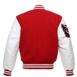 Comfortable Hooded Stand Collar <b>Canvas</b> Letterman <b>Jacket</b> for Men High Street Style Customizable Colors & Logo - Product Image 6